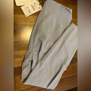 High Waisted Light Blue Pants